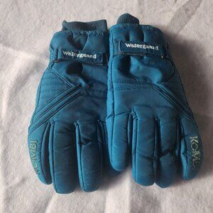 KOMBI Waterguard Blue Insulated Ski Snowboard Gloves Men's Size XL